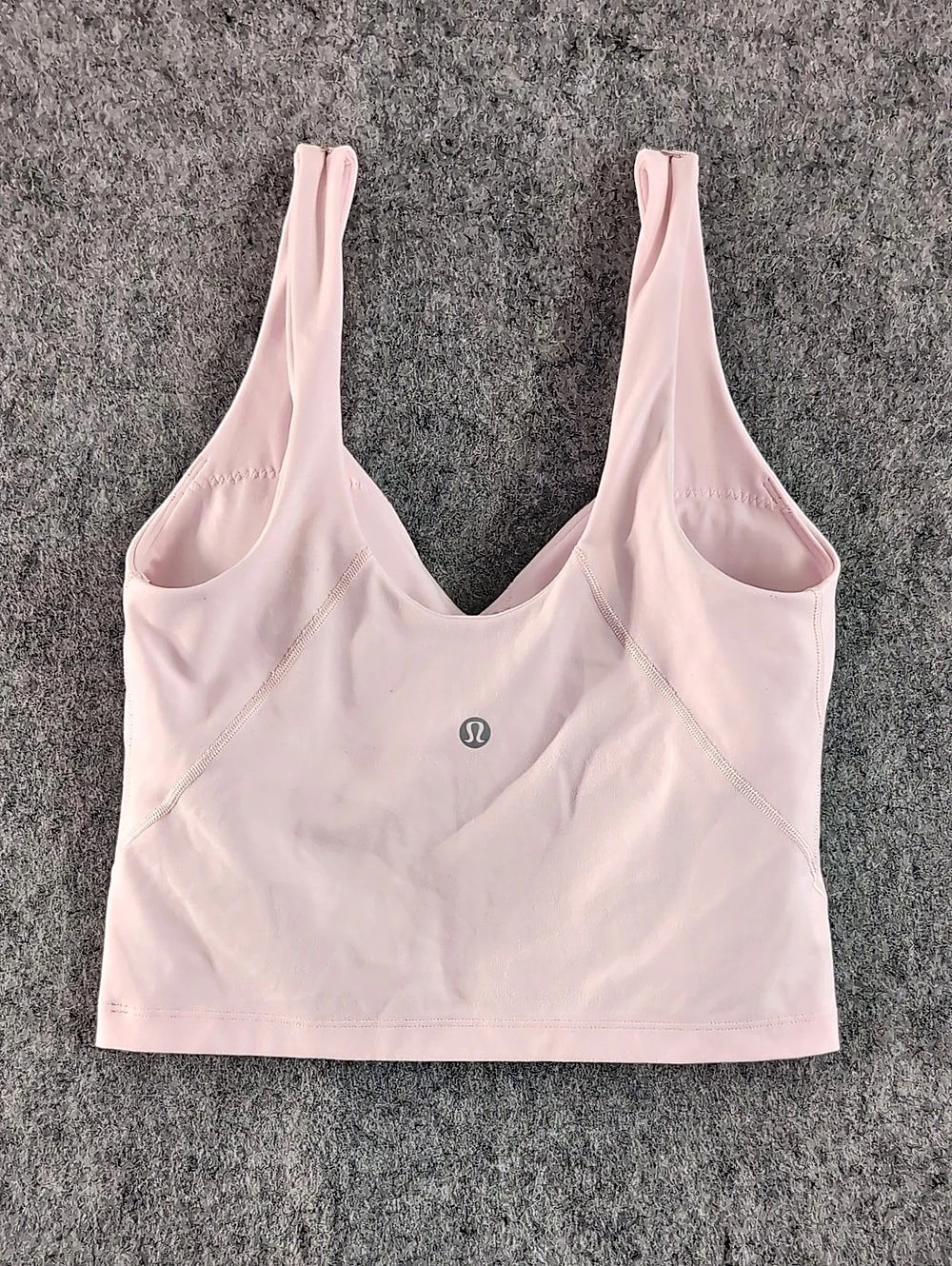 lululemon Align Tank Top Pink Crop Top Size 4